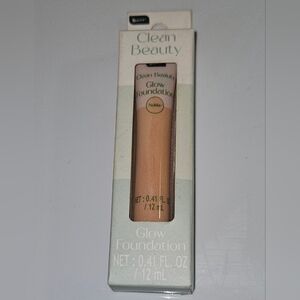 B Pure Clean Beauty Glow Foundation - Nude 0.41fl Oz BNIB